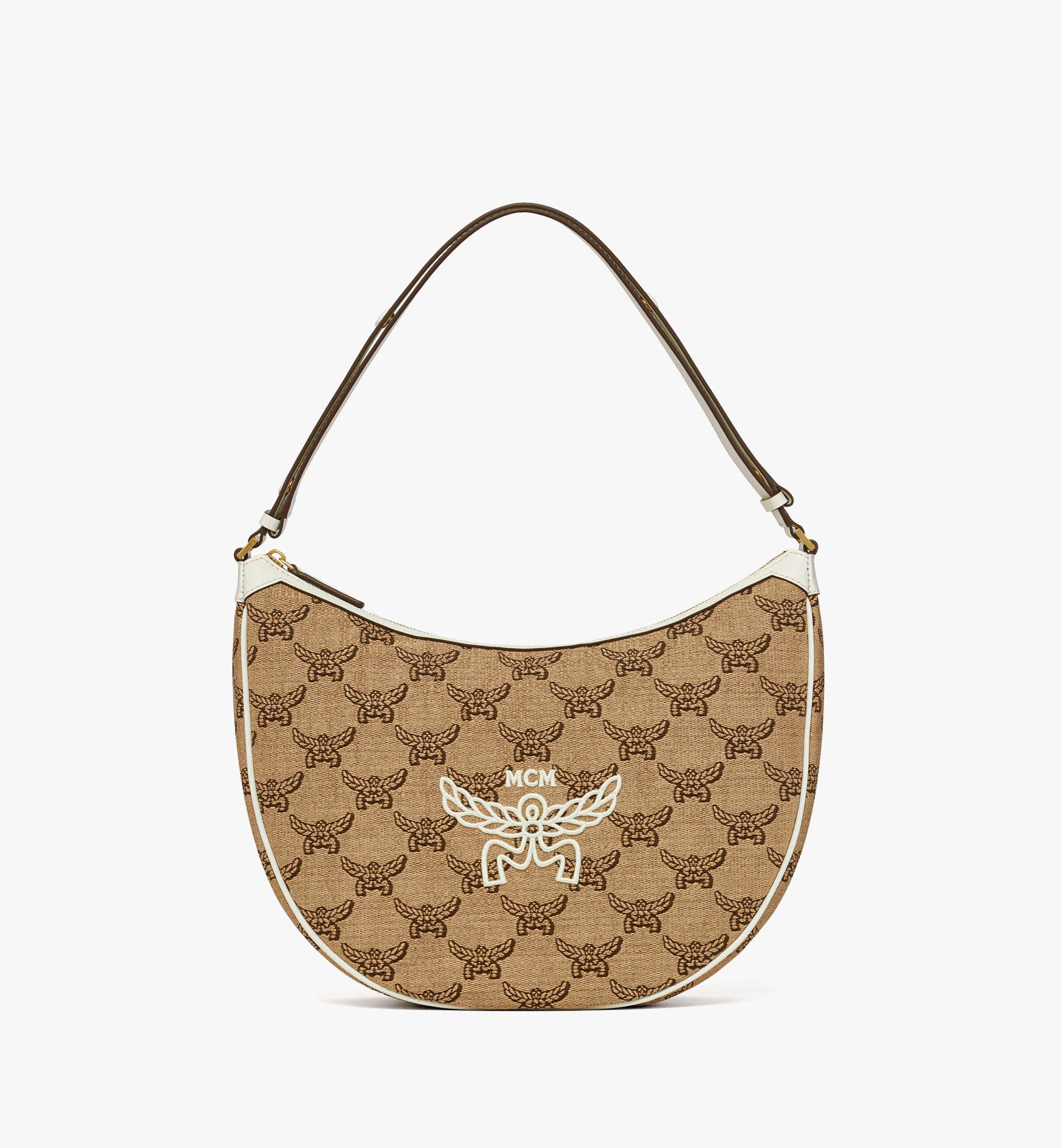 กระเป๋า Himmel Ascending Moon Hobo ถักแจ็คการ์ดลาย Lauretos Raffia 1